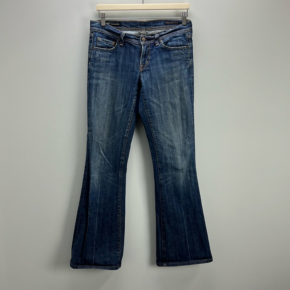 Citizens Of Humanity Low Rise Flare Jeans Ingrid Low Waist Womens Y2K 90s Trendy